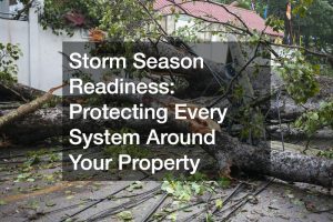 Storm Season Readiness: Protecting Every System Around Your Property